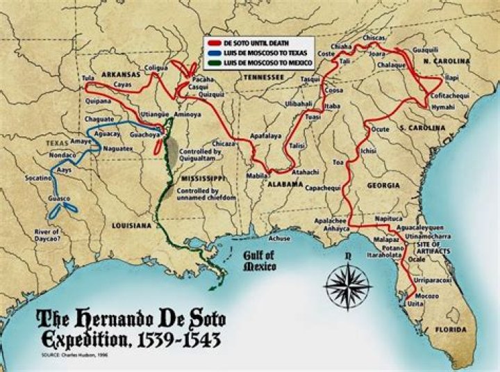 Hernando de Soto - Facts, Route & Death ·