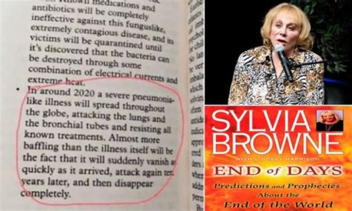 Psychic Sylvia Browne author of End of Days! Net Worth, Coronavirus predictions! ·
