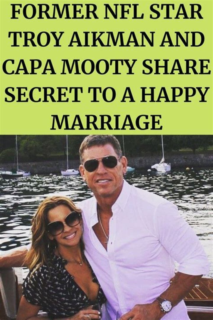 What is Troy Aikman's Wife Capa Mooty's Net Worth? Also learn about her Children and Married Life ·
